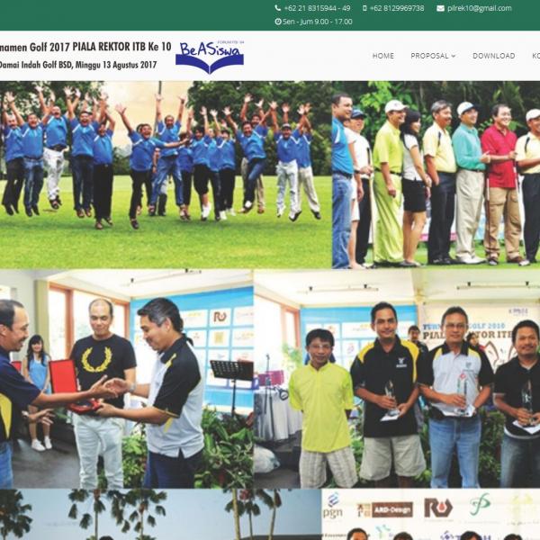 Turnamen Golf Piala Raktor ITB 